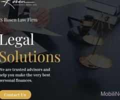 Js rosen law firm: your trusted legal advisor