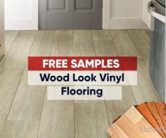 Exclusive offer: free samples of wood look vinyl flooring – try today!