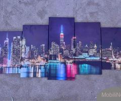 New York Skyline Panel Wall Art