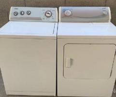 GE top load washer with agitator and 220v electric dryer Available!!!