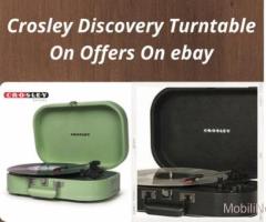 CROSLEY DISCOVERY TURNTABLE ON OFFERS