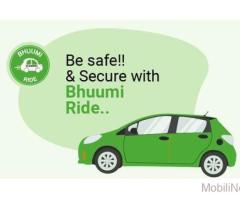 GET AFFORDABLE & RELIABLE RIDES WITH BHUUMI RIDESHARING APP!