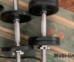 Weight Dumbbells & Chest Expansion Spring