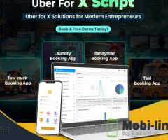 Uber for X Script – Launch Any On-Demand Service App Fast