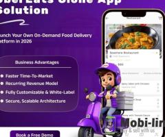 UberEats Clone App – Launch Your Own Food Delivery Business Today